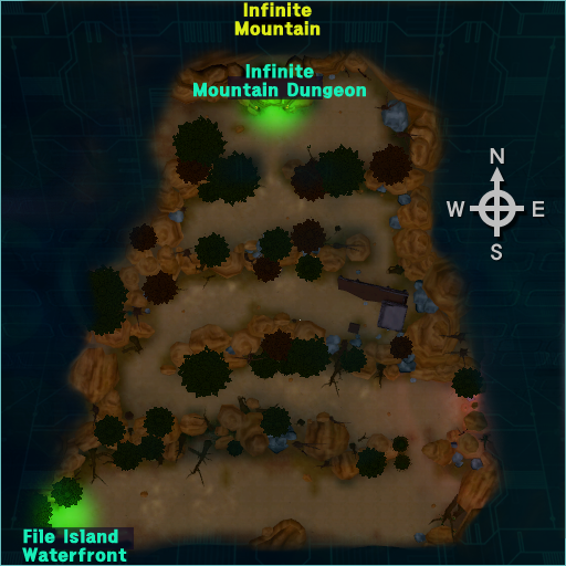 Mapa de Infinite Mountain
