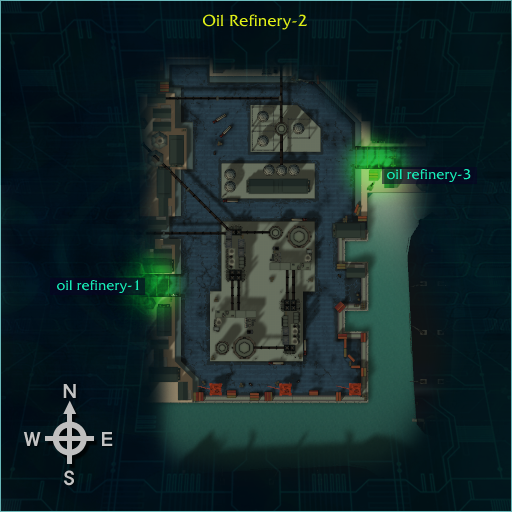 Mapa de Oil Refinery-2
