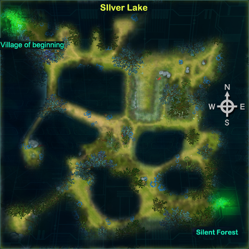 Mapa de Silver Lake