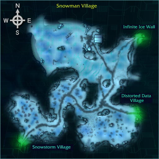Mapa de Snowman Village
