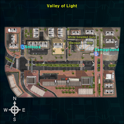 Mapa de Valley of Light
