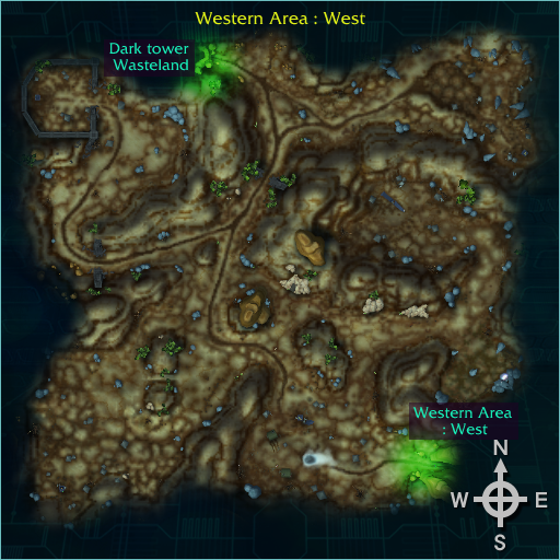 Mapa de Western Area: West