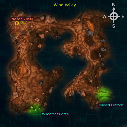 Mapa de Wind Valley